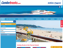 Tablet Screenshot of condorbreaks.com